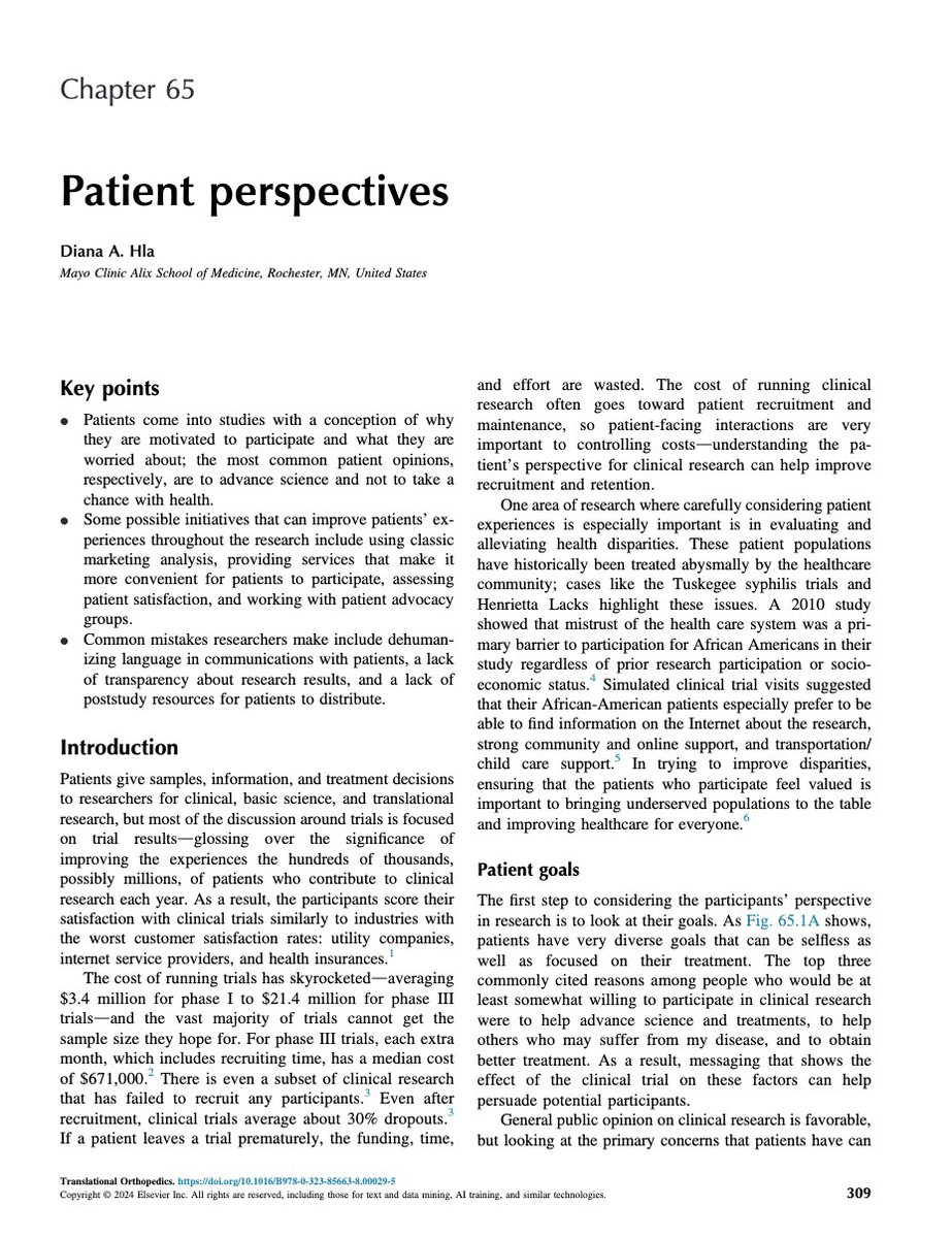 dianahla's tweet photo. It was a delight to work on these chapters and pull together information in translational research for @ElsevierConnect! Having been on the patient side of clinical research, it was fascinating to write, and hopefully to read as well. https://t.co/eL13tS4wGO
