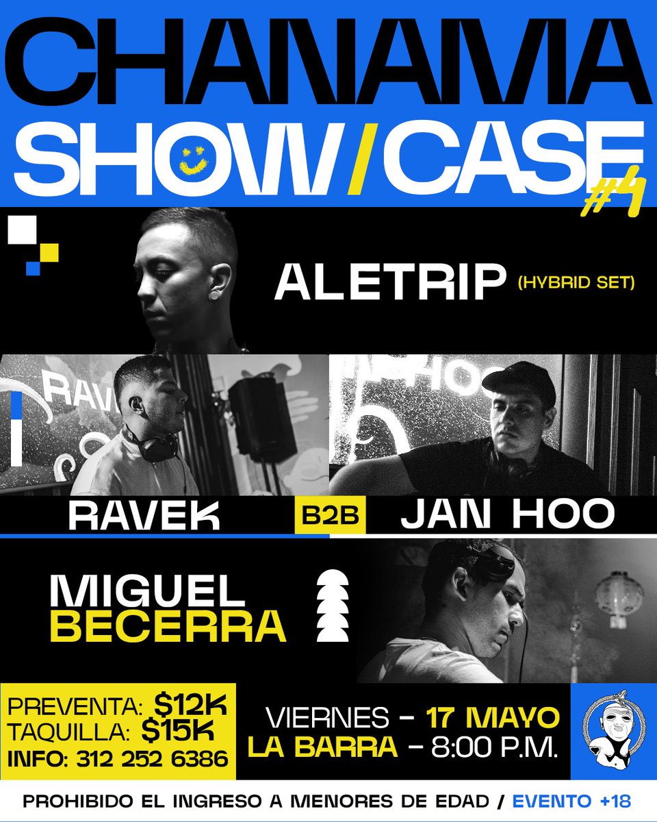 ChanamaFamily's tweet photo. Familia, estamos de regreso. En esta ocasión, nos enorgullece presentar de nuevo un amigo de la casa @aletrip_live que nos estará acompañando con un exquisito Hybrid Set cómo el manda.⚡💥 https://t.co/FvLj0u4auD