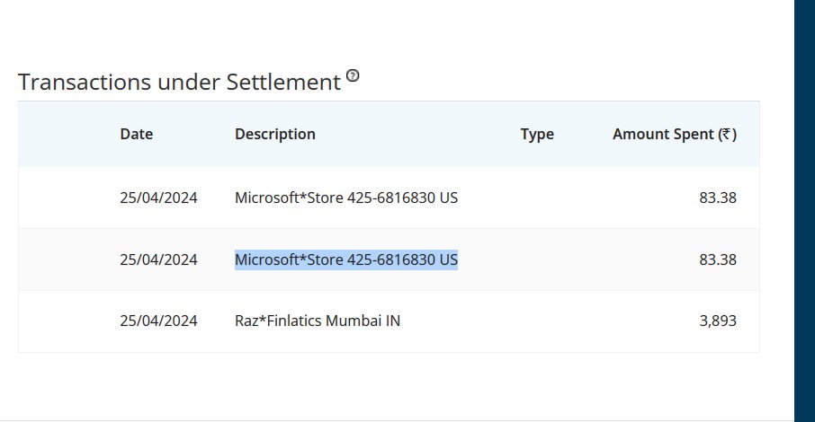 SindeeshD's tweet photo. @MicrosoftHelps 
I don't know why this amount was deducted. That also two times this got deducted!. Seriously there is no way to contact support or help. Please provide the refund... https://t.co/SJoQlv1lGp
