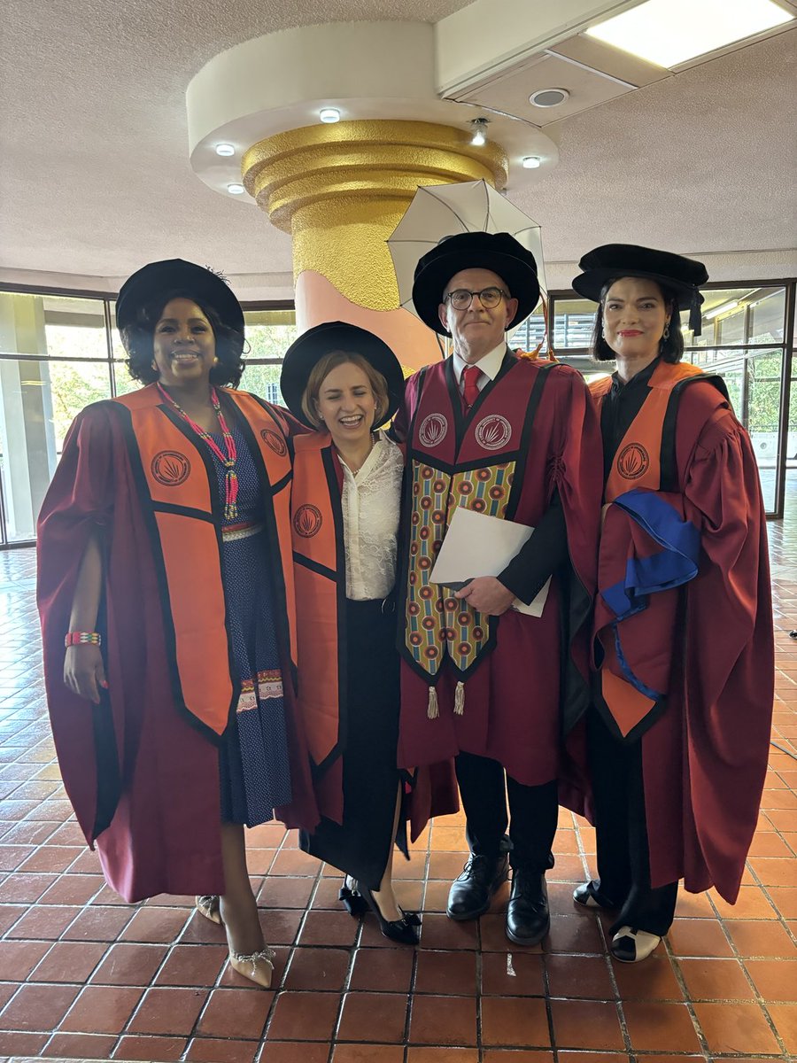 BenmMarx's tweet photo. Proud moment with my 3 PHD students who graduated tonight https://t.co/qMmVXclaWY