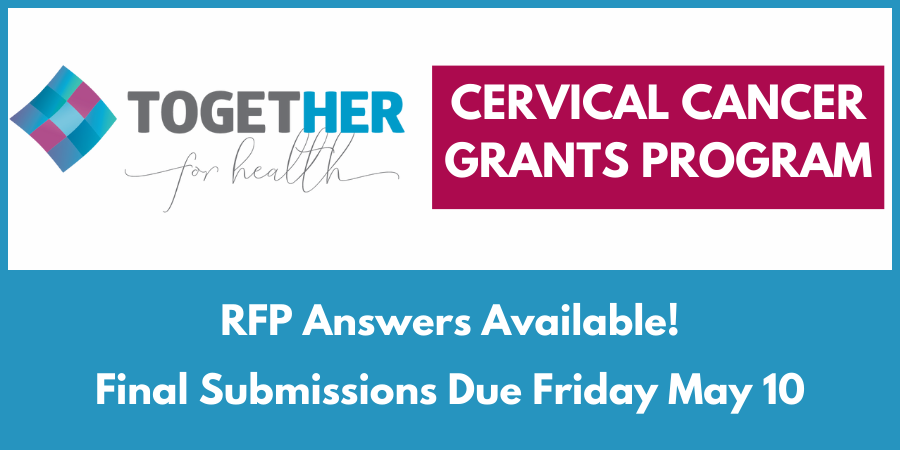 Accepting proposals for our #CervicalCancer Grants Program for:

▶️Demand-side interventions to increase uptake of cervical cancer prevention services
▶️Supply-side interventions accelerating adoption of improved cervical cancer prevention technologies

togetherforhealth.org/cervical-cance…