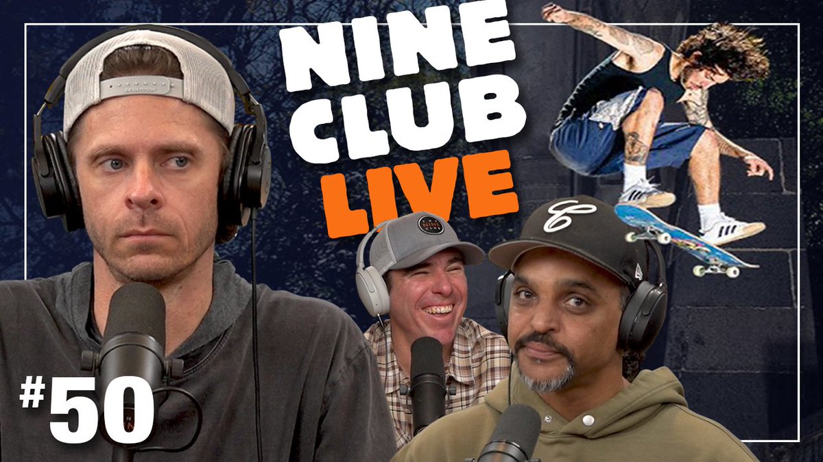 🔴LIVE in 30 minutes • Miles Silvas SOTY Trip • Chloe Covell Street Part • Zach Saraceno part for King Skateboards • Alien Workshop video 'Normalize' ...and much more! youtube.com/thenineclub/li…