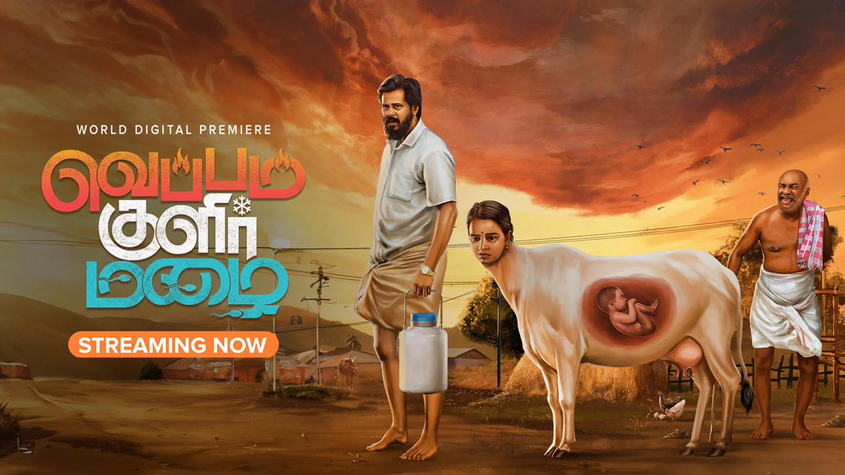 Tamil film #VeppamKulirMazhai (2024) is now streaming on Aha Video.

In 4K & Dolby Audio.