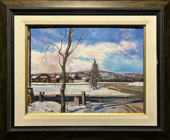 R Guy Pilon (Canadian) - Oil On Canvas - Saint-Sauveur (Quebec). Listed eBay ebay.com/itm/3256200194… #art #fineart #artforsale #canadianart #artdealer #artcollector #artgallery #toronto