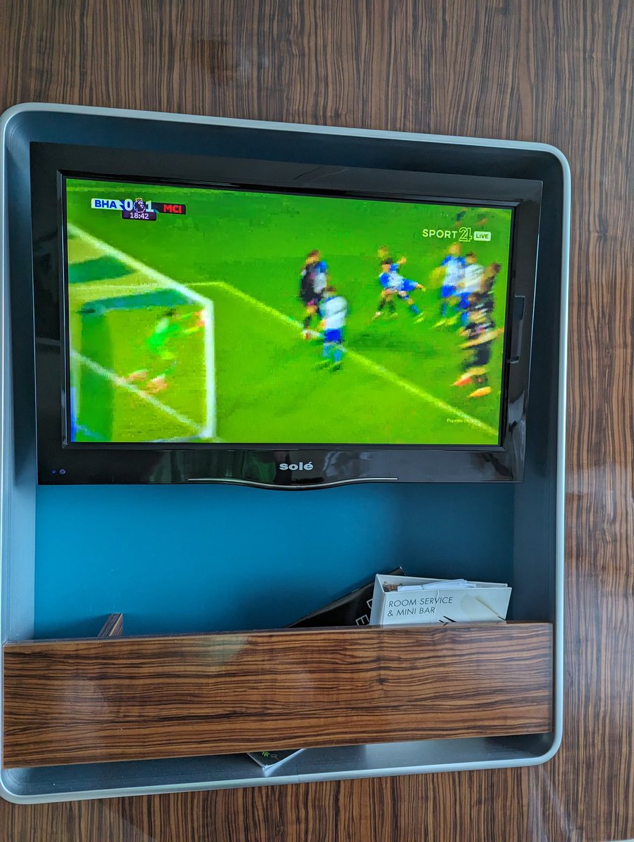 I'm watching #mysport24 on the Norwegian Breakaway.