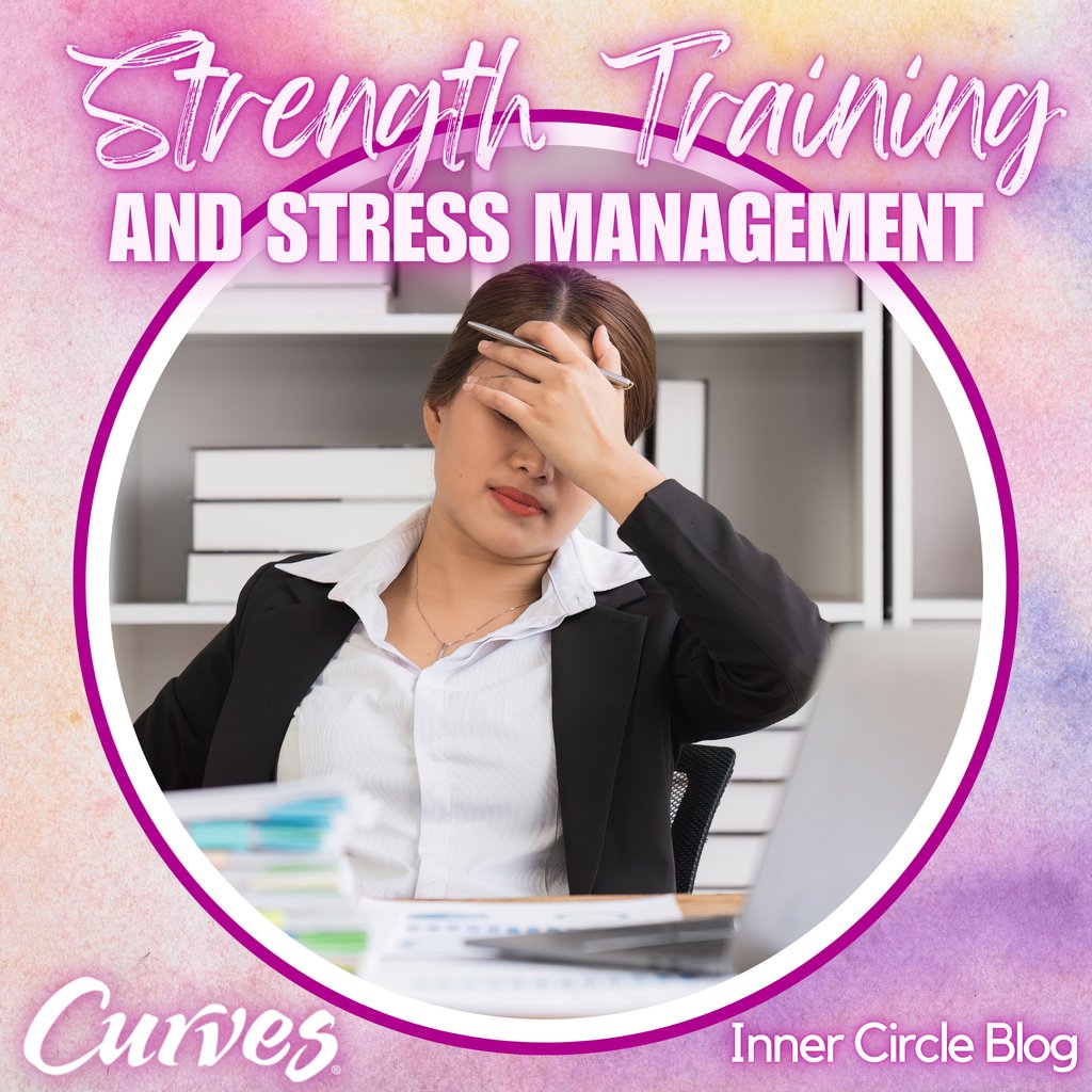 🌟 Stressed out? Discover how strength training can be your ultimate stress-buster in our latest blog article! curves.com/blog/live/the-… #CurvesStrong #StrengthTraining #StressManagement