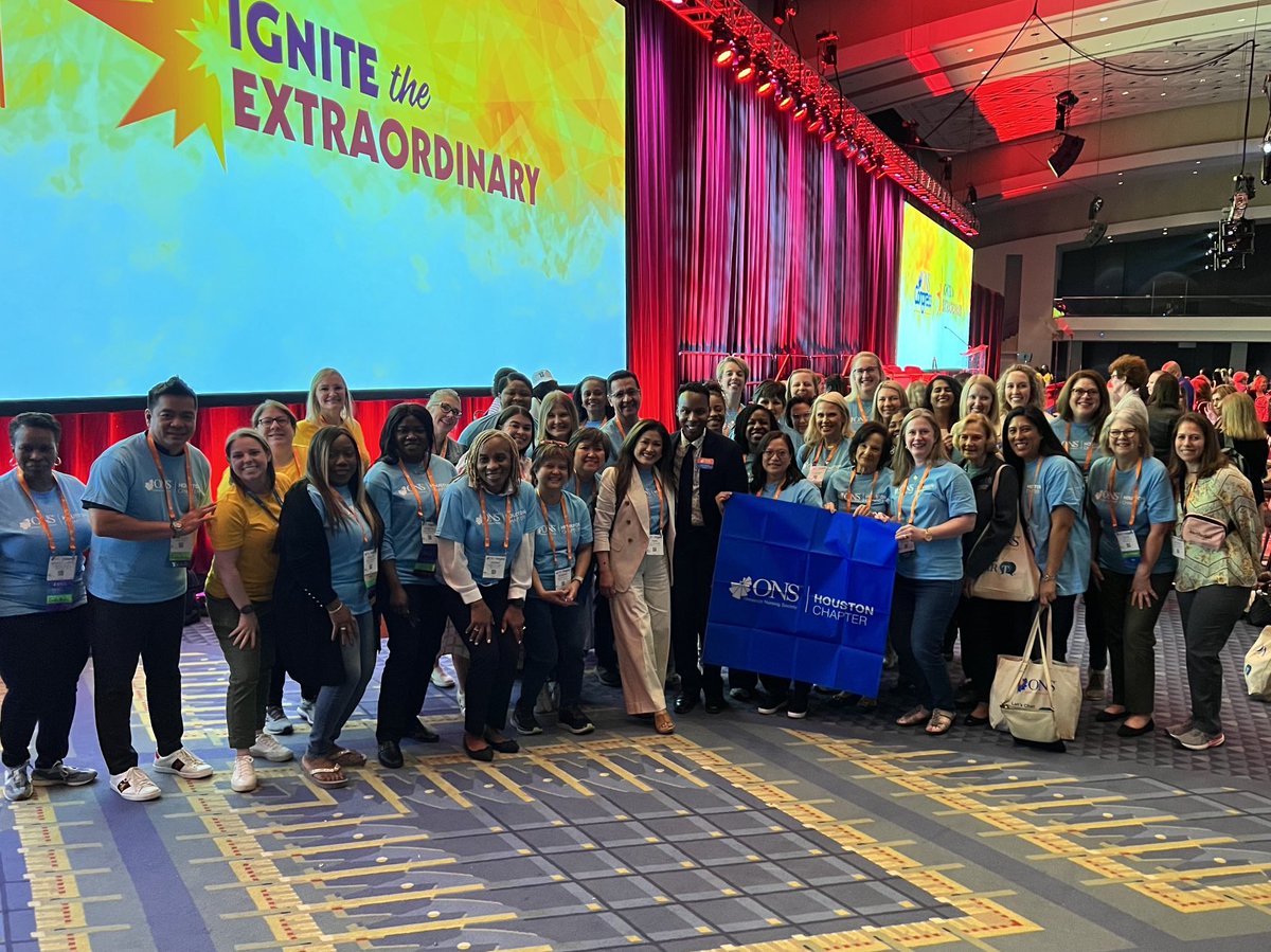 ONS Congress 2024 Opening Ceremony with Danya Garner, MD Anderson Nurses &amp; HCONS members ⁦<a href="/CarolPorterDNP/">Carol Porter DNP, RN, FAAN</a>⁩ ⁦⁦<a href="/MDAndersonNews/">MD Anderson Cancer Center</a>⁩