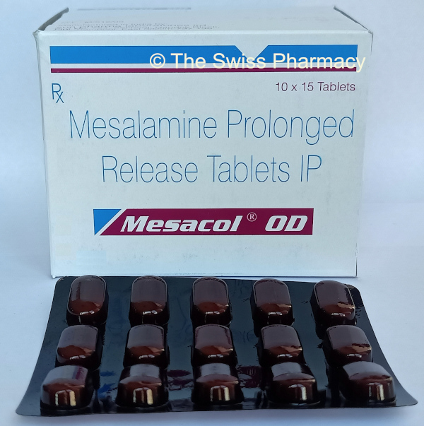 #MesacolOD tablets (#GenericMesalamine Prolonged Release Tablets 1200mg) are indicated for the induction of remission in patients with active, mild to moderate #ulcerativecolitis and for the maintenance of remission of ulcerative colitis theswisspharmacy.com/product_info.p…