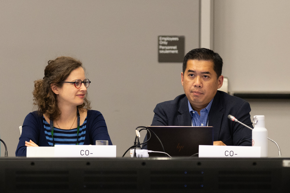 On Thursday afternoon, #INC4 delegates are meeting in a subgroup to hold candid discussions on the provision related to states' reporting on implementation progress on the future #PlasticsTreaty #PlasticPollution