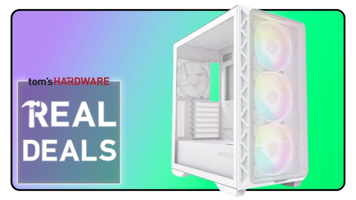 Grab the Montech Air 903 Max PC case for just $69 — great value for a high airflow case with four PWN fans trib.al/W5uJVu6