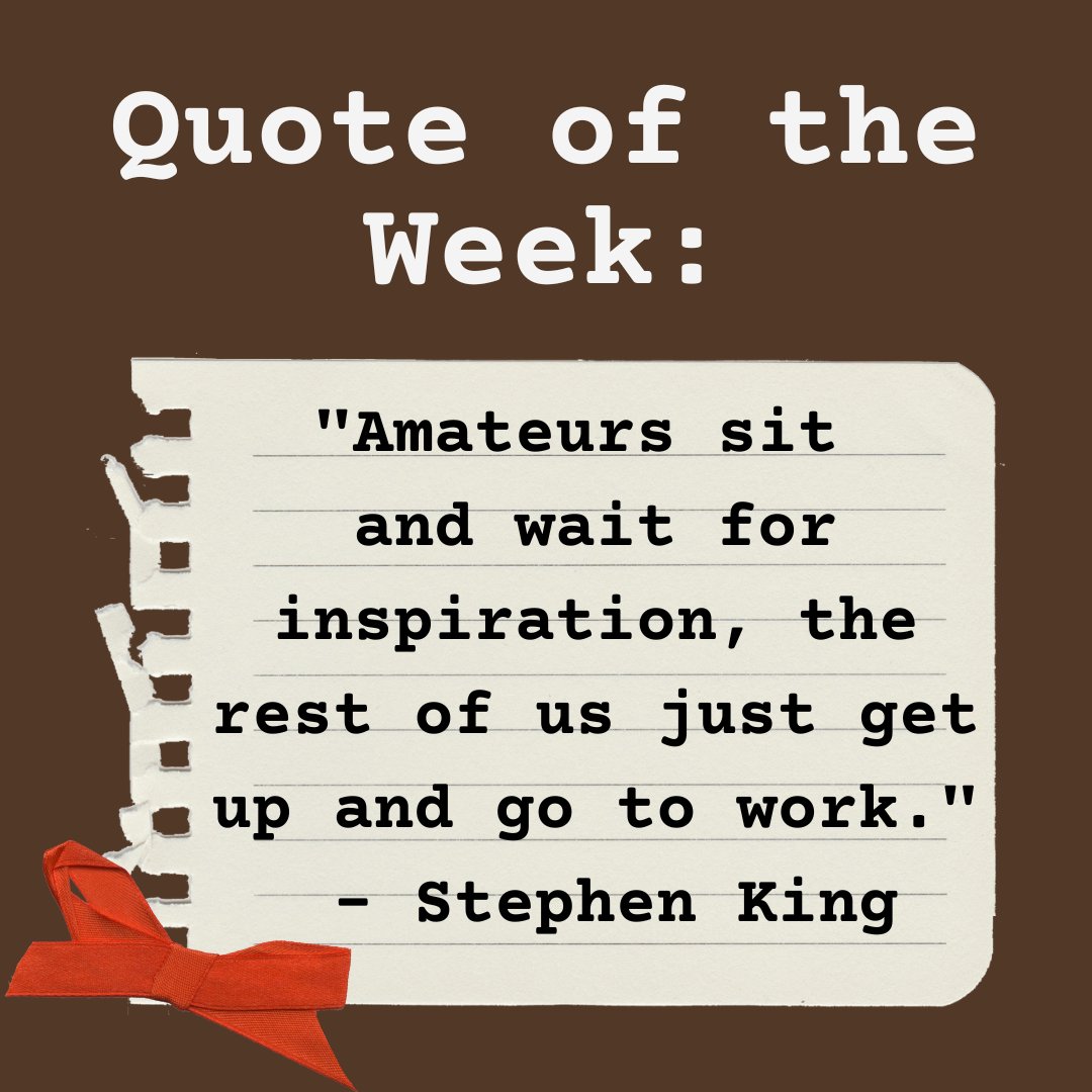 #quoteoftheweek #stephenking