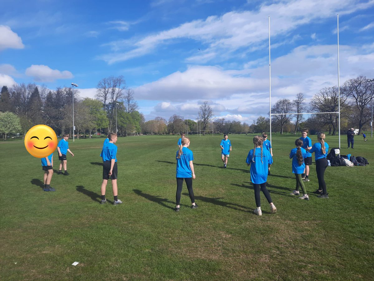 We had a fabulous morning with Perthshire Rugby at the P7 Touch Rugby Festival. Winning all of their matches and scoring the most tries in the mixed team tournament meant our P7 team won the trophy today! 🏆#widerachievement #rdmsportsteam