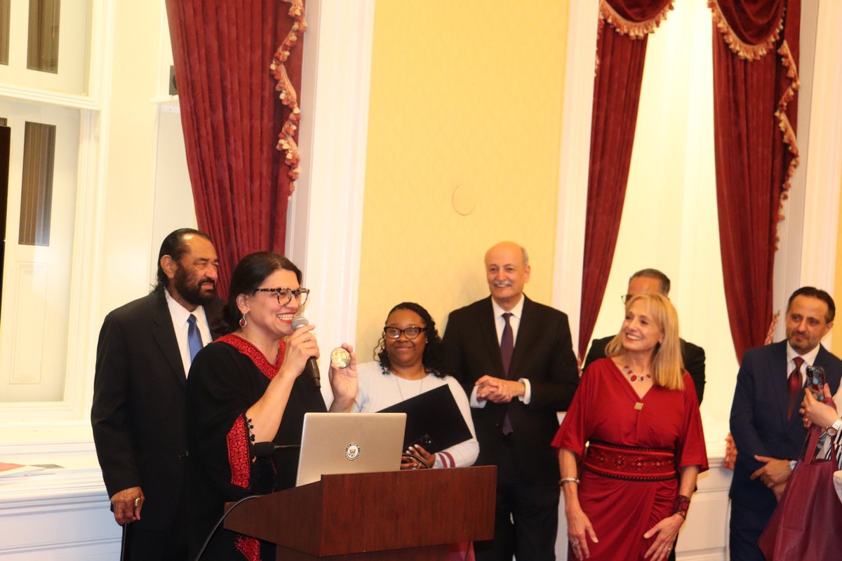 I am deeply proud to not just serve as an unapologetic Arab American Congresswoman but also to represent the largest Arab American community in our country. We hosted an Arab American Heritage Month reception to recognize our incredible heritage and culture.