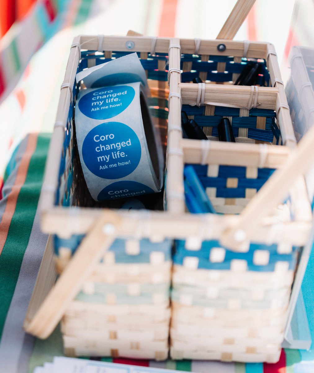 Last Call: Coro’s Spring Gathering is Saturday, April 27th! 🌟

Experience our alumni panel on Trust, Technology, and The Future of Leadership, delicious food truck fare, and connecting with friends, colleagues, and mentors.   

Come join us this weekend! bit.ly/3xYBqJp