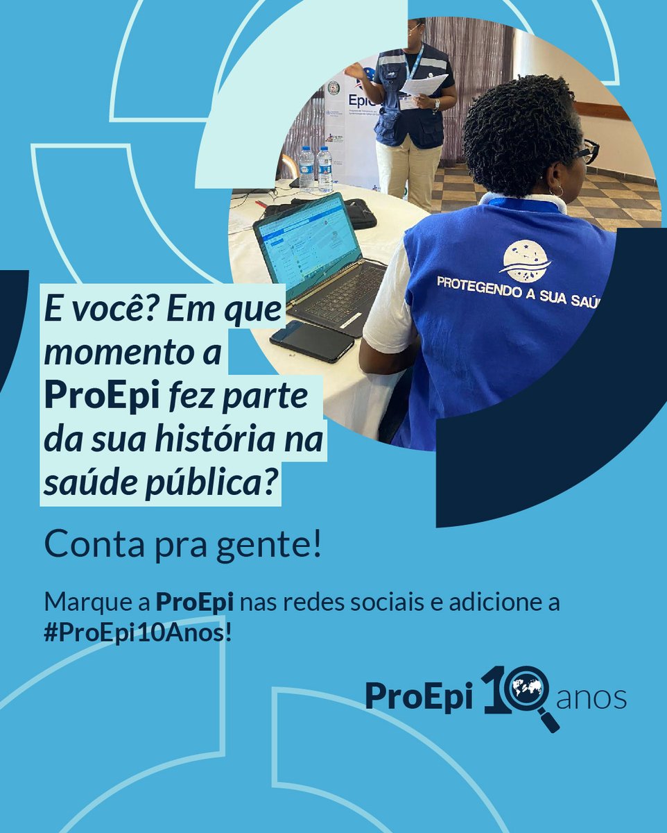 No dia de hoje, há 10 anos, nascia mais um capítulo na história da saúde pública. Nascia a Associação Brasileira de Profissionais de Epidemiologia de Campo, a ProEpi. Fortalecemos os profissionais! 💻 Confira a nossa missão no card! #ProEpi10Anos #SejaProEpi #SaúdePública