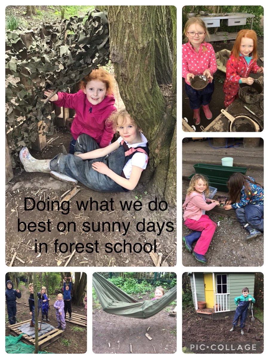 #WalesOutdoorLearningWeek We love our Forest schools sessions!