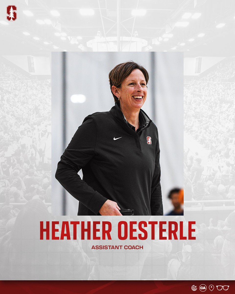 Coaching staff complete ✅

<a href="/KatePaye/">Kate Paye</a> rounds out her staff with the hire of <a href="/CoachHeatherO/">Heather Oesterle</a> 🙌🌲

📰 tinyurl.com/2cwjyyhm

#GoStanford