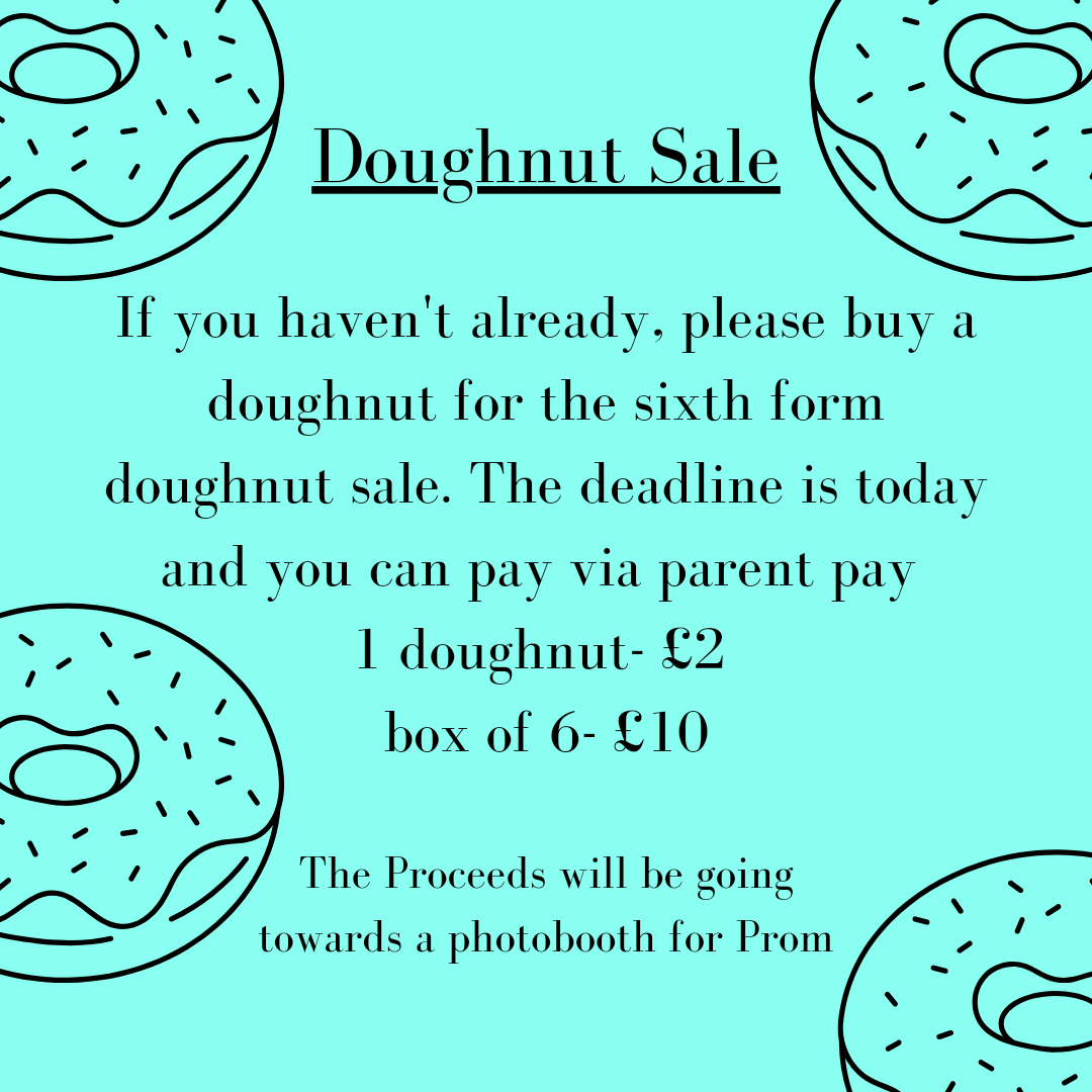 Doughnut Sale!