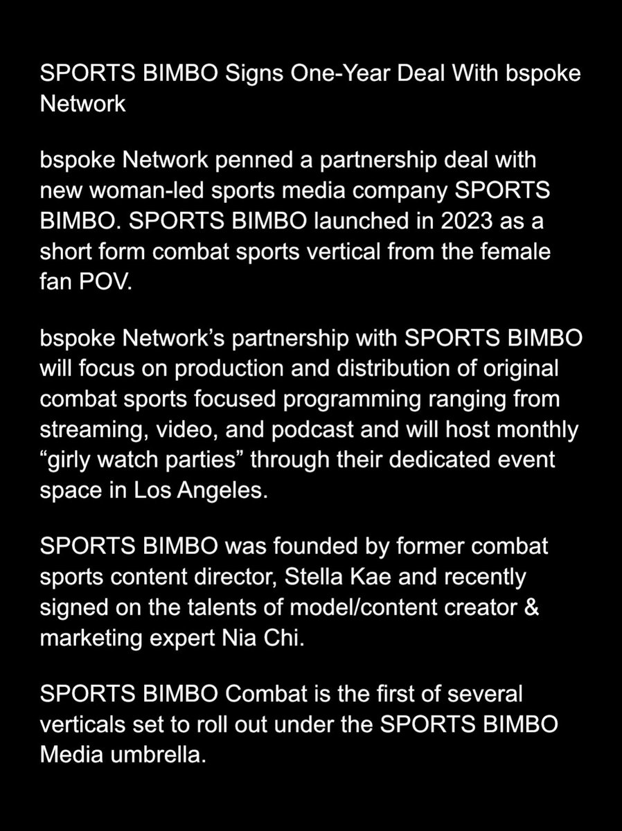 stellakae's tweet photo. 📢 ANNOUNCEMENT 📢 

@SPORTSBIMBO x @bspoketv https://t.co/60kqi37ACw