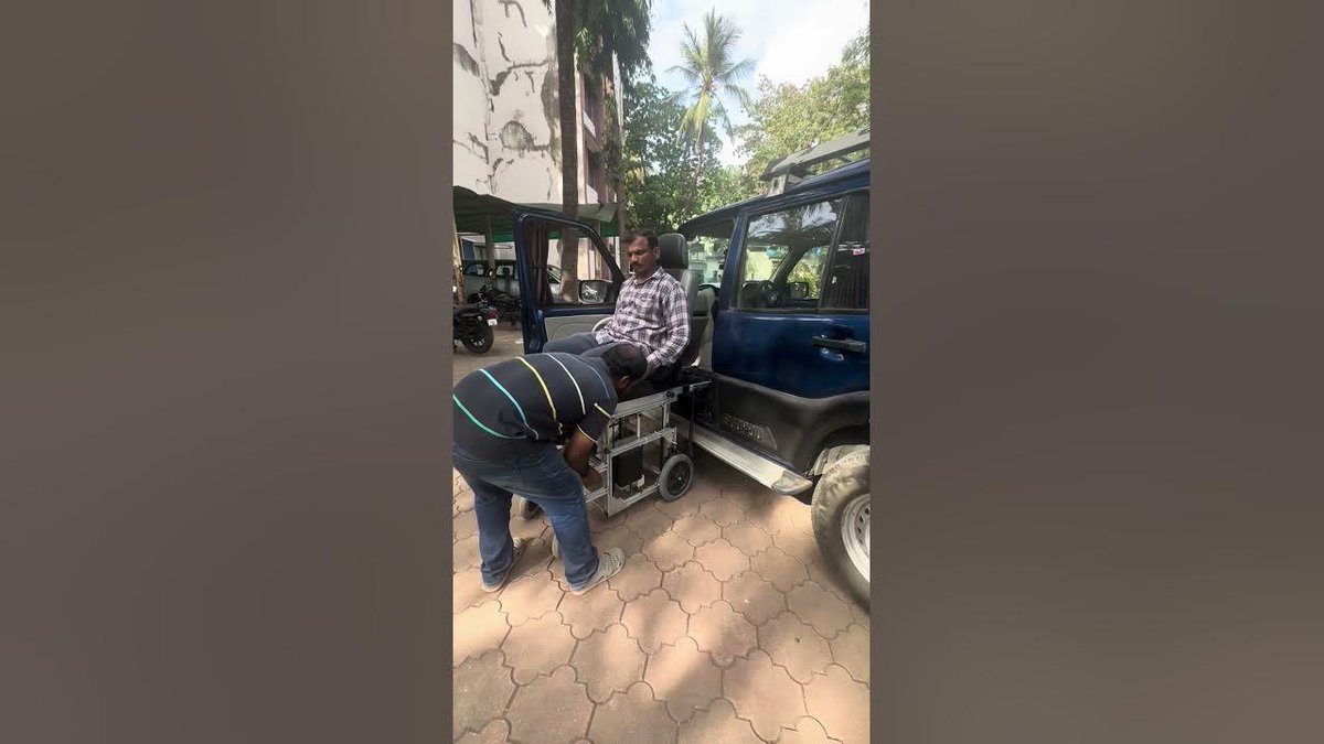 youtube.com/watch?v=1F13bm… 
#wheelchairtransfers #patienttransfers #limitedmobility #carmobility #caruna #mahindra #scorpio