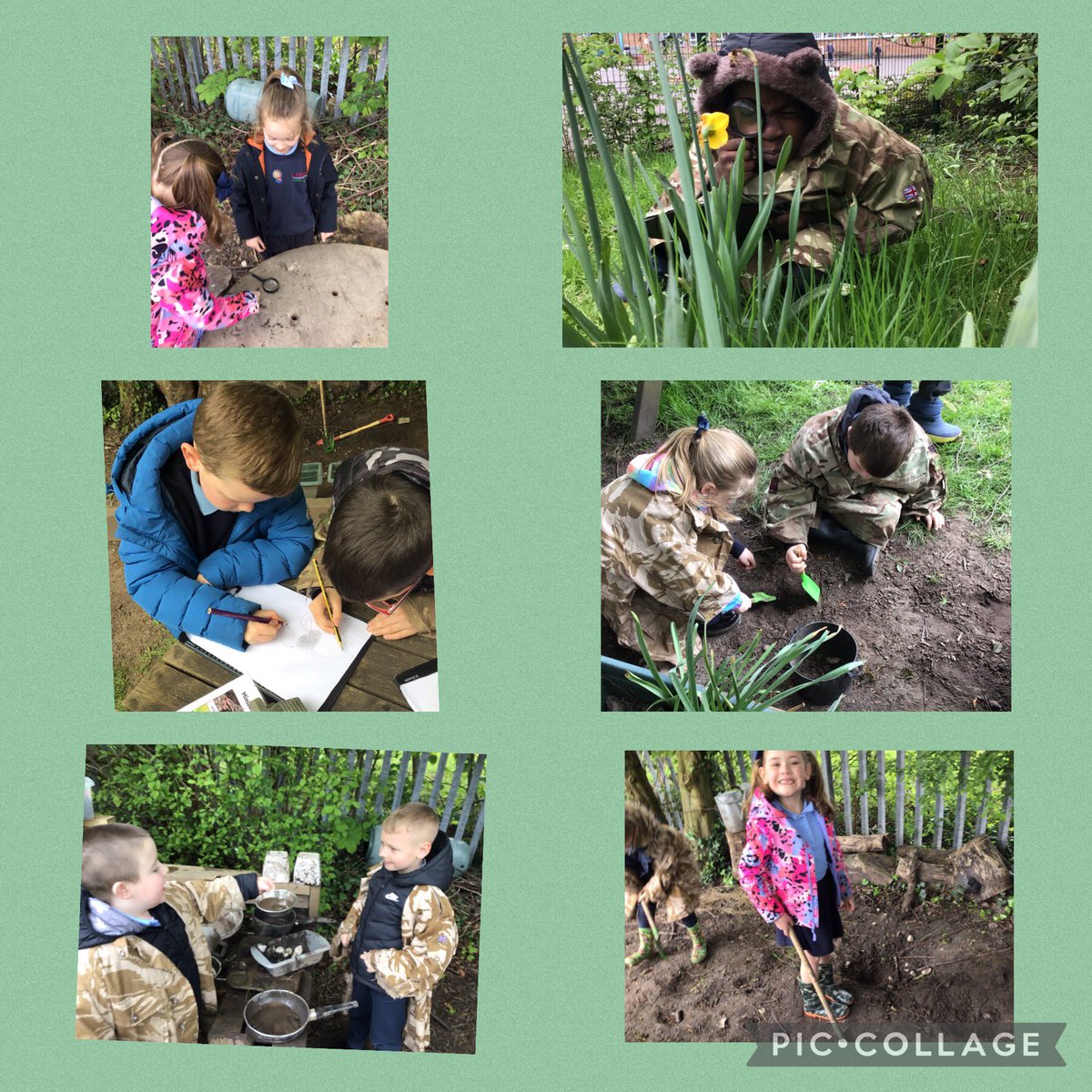 We had so much fun in Forest School! We explored the different areas and even made music! @ListerInfants