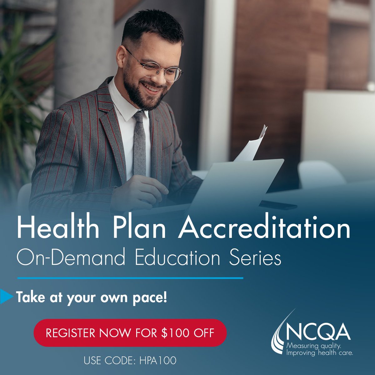 Ready to take the next step in your career? Register for our self-paced study-series focused on NCQA's Health Plan Accreditation and learn the intersection of clinical performance and customer experience (HEDIS® and CAHPS®). Enroll now and save $100: bit.ly/3xxHpor