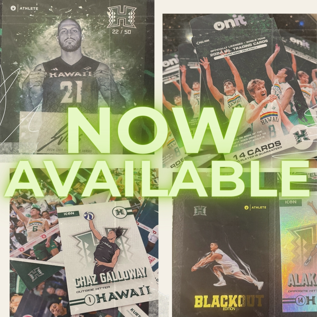 Collect 'em all! Visit Hawai'i Texaco stations to get your exclusive #HawaiiMVB trading cards ➡️ hawaiiathletics.com/news/2024/4/25… #WarriorBall24 x #GoBows