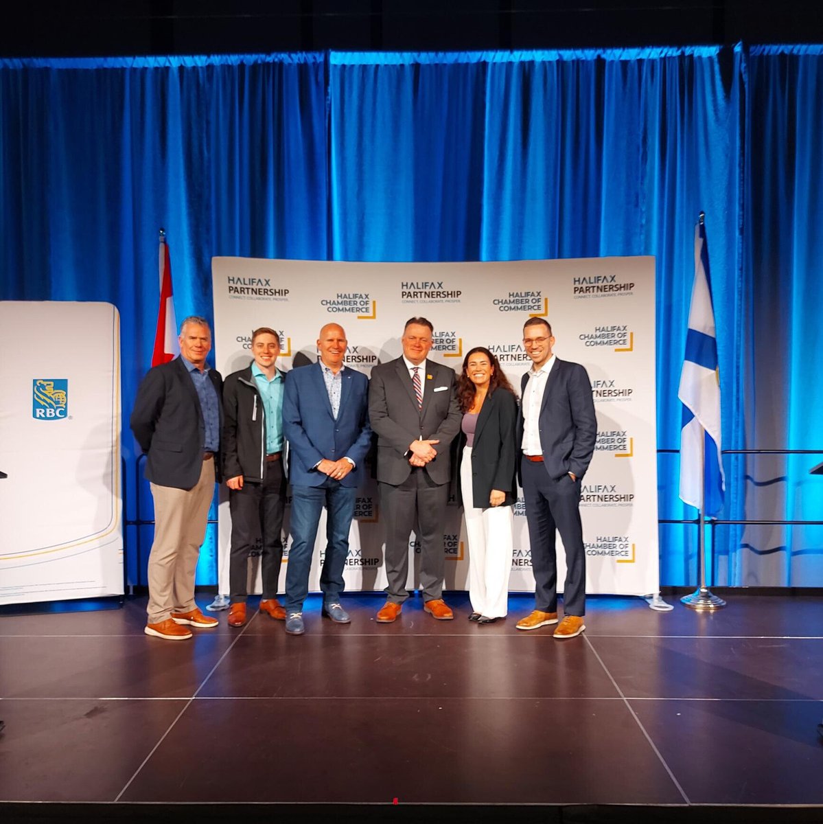 Our team had a great time attending the 2024 Halifax State of the Municipality address with @MikeSavageHFX, the @halifaxchamber and @HfxPartnership. Some laughs, tears and plenty of optimism about the future of HRM and NS. #Halifax #StateOfTheMunicipality #CommunityDevelopment