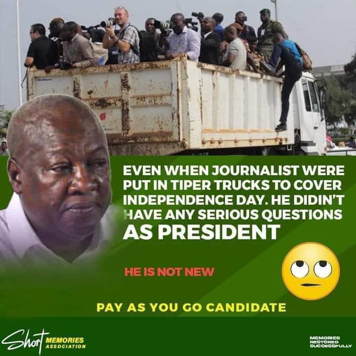 Trust me, some of these Ghanaian journalists deserve this, I tell you.