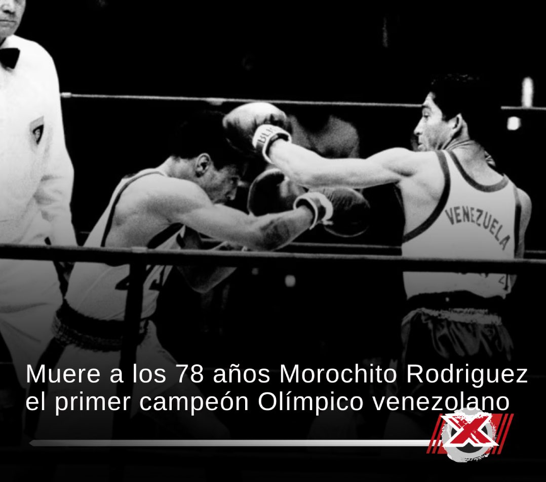 EnExtremo's tweet photo. salud.

El boxeador Francisco ‘Morochito’ Rodríguez, ganó la primera medalla de oro olímpica para Venezuela en México  en el año 1968. 

#boxeovenezolano #morochitorodriguez #venezuelanboxing #Boxeo https://t.co/SCWyI7r5br