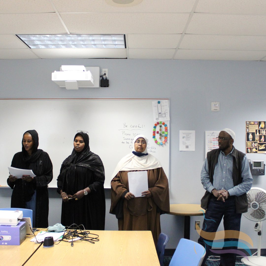 We would like to thank Nasra, Osman, Najma and Mohamud for informing more students at the Hubbs Center about the program and services Isuroon offers! please visit our website isuroon.org to learn more! #Strongcommunities #Services #Resources