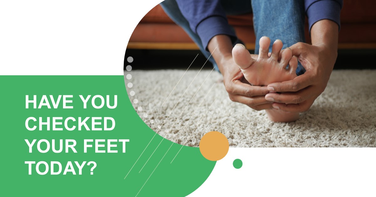Early intervention is key to preventing foot wounds and amputation. Use a mirror to examine your feet or ask someone to help! If you or a loved one discovers a wound of concern, call 508-828-7780 to schedule an appointment. #FootHealthAwareness #WoundCareIsEssential