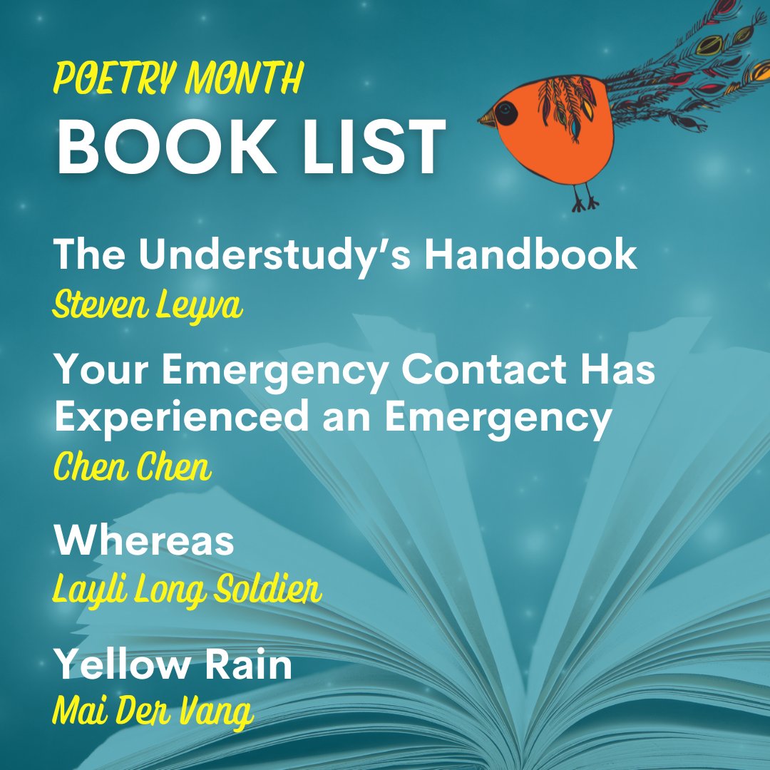 Looking for more poetry books to add to your reading list? Check out our recommendations in honor of Poetry Month!

& Don’t forget our Plorkology 2024 book releases on May 3rd 📖

#poetrymonth #nationalpoetrymonth #bookrecommendations #litmags