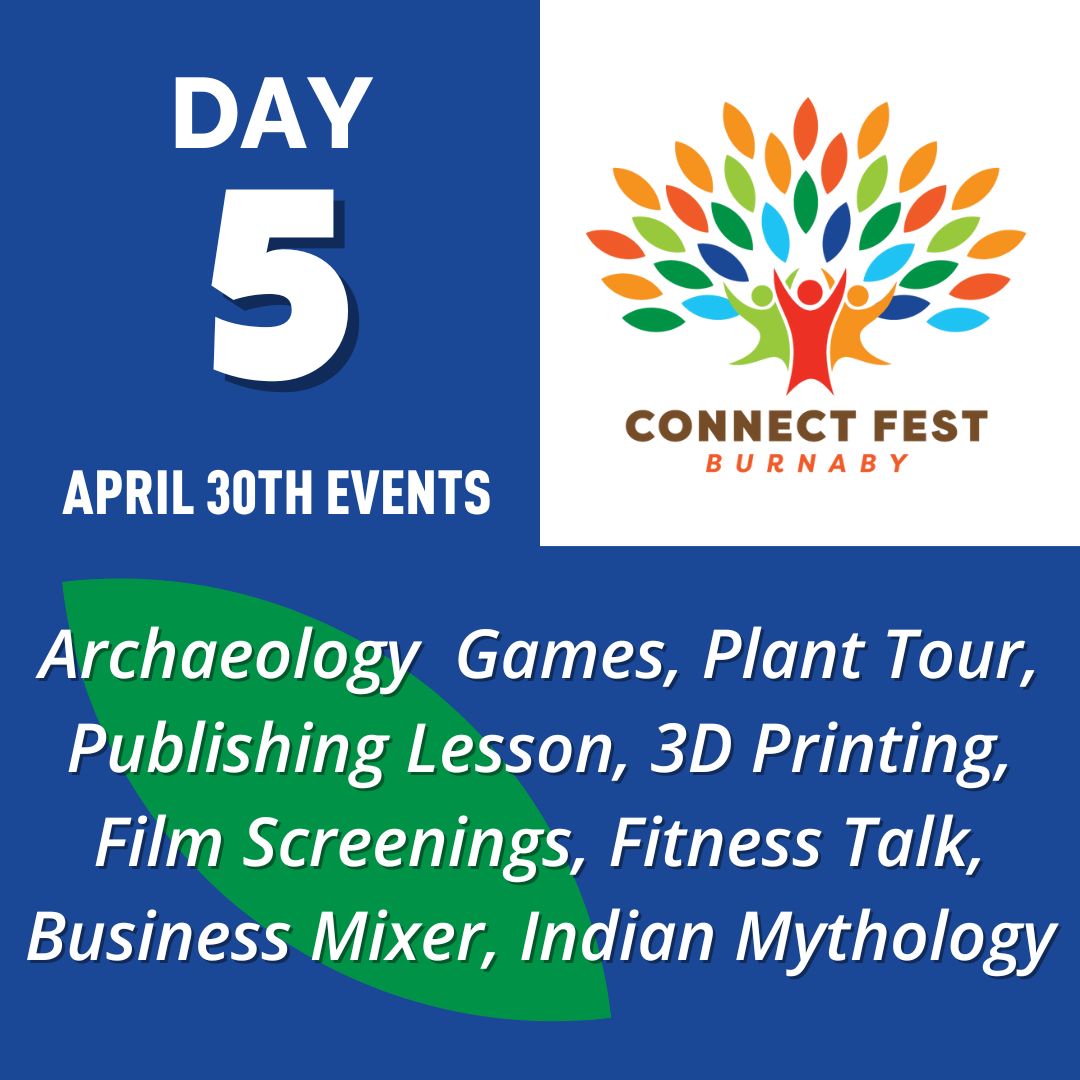 Last Day! Oh, but it is PACKED full of amazing events happening throughout the <a href="/cityofburnaby/">City of Burnaby</a> including BCIT and <a href="/SFU/">Simon Fraser University</a>. There may still be room to sneak in and register a spot. To find out more visit: connectfest.ca

<a href="/sfucentral/">SFU Student Central</a> <a href="/burnabybot/">BurnabyBoardofTrade</a> #burnabyevents