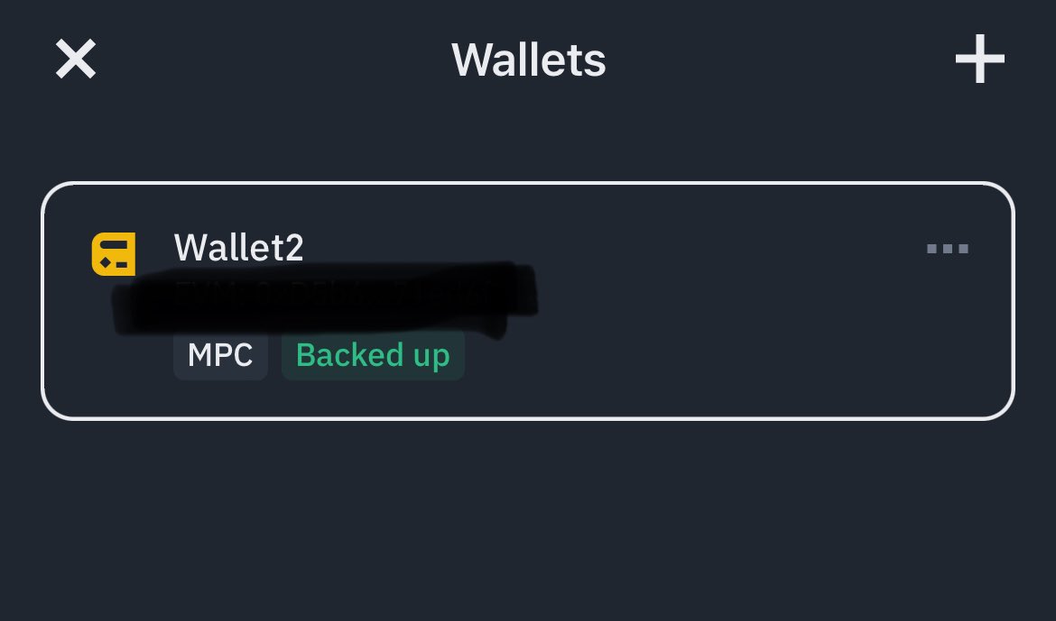📢 📢 📢 Megadrop’a katılabilmeniz için #Binance Web3 cüzdanınız backup yapılmış olmalı Backup yapılmamış cüzdanlar etkinliğe katılamazlar. Peki backup alıp almadığımı nasıl anlarım? Soldaki fotoğrafta “wallet2” üzerine tıklayın. Sağdaki fotoğrafta olduğu gibi “Backed up”