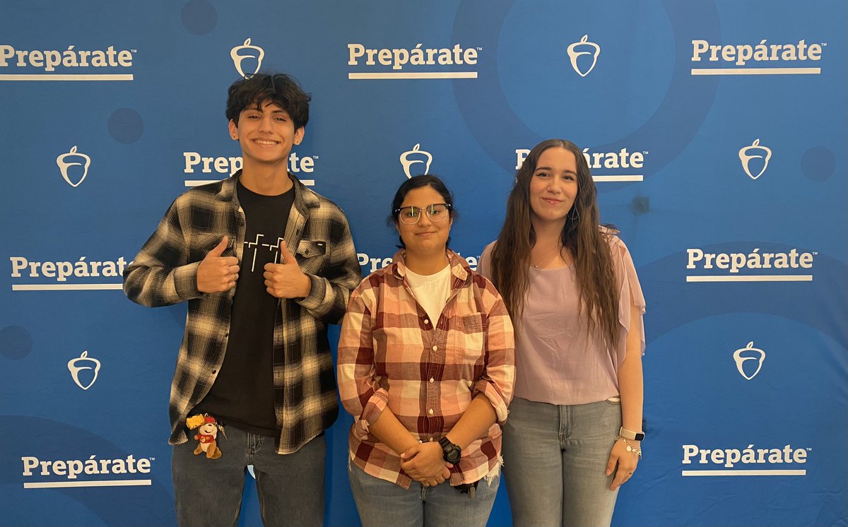 Gabriel, Alondra, and Jorja are representing <a href="/NISDTaft/">Taft HS</a> at College Board’s Preparate Conference by presenting about the importance of CTE/Cyber programs. So proud of this trio! @nisd <a href="/NISD/">Northside ISD</a>_CTE #cybersecurity #cybersecuritytraining #raiderpride