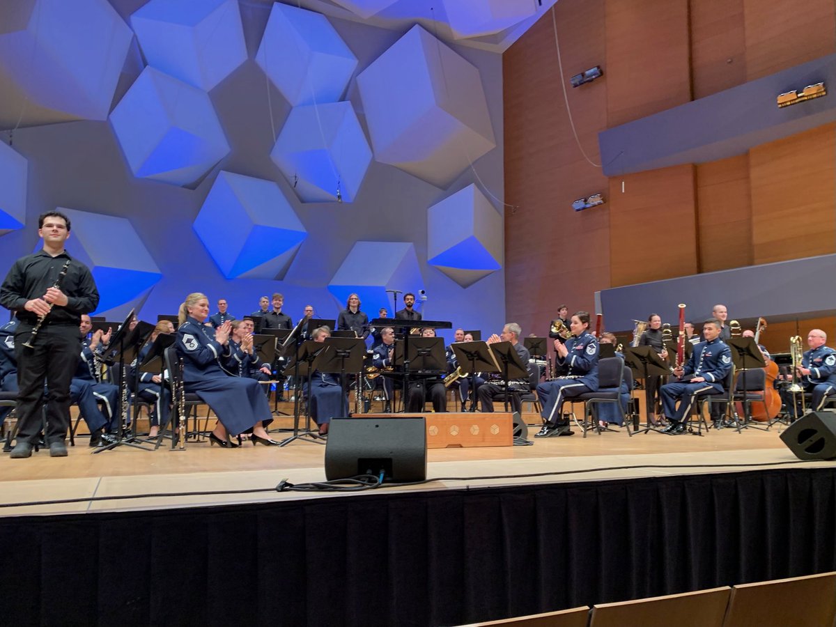Recently, University Wind Ensemble musicians had the unique opportunity to perform with the @USAFBand at Orchestra Hall! Read more about their experience: z.umn.edu/9i69
