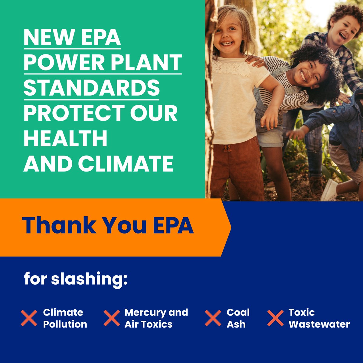 Fossil fuel power plants pump carbon into the climate and dump toxic pollution into the air and water, threatening nearby communities’ public health. Today, @POTUS and @EPAMichaelRegan deliver on the protections they’ve promised with these important #SolutionsForPollution.