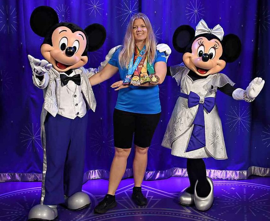 This past weekend I had so much fun completing the runDisney Challenge with my friends and colleagues. We did the 5km, 10km and 10 mile races to complete the challenge. Despite injury I persevered and had fun while doing it. #runDisney #kimberleyatpuremagicvacations