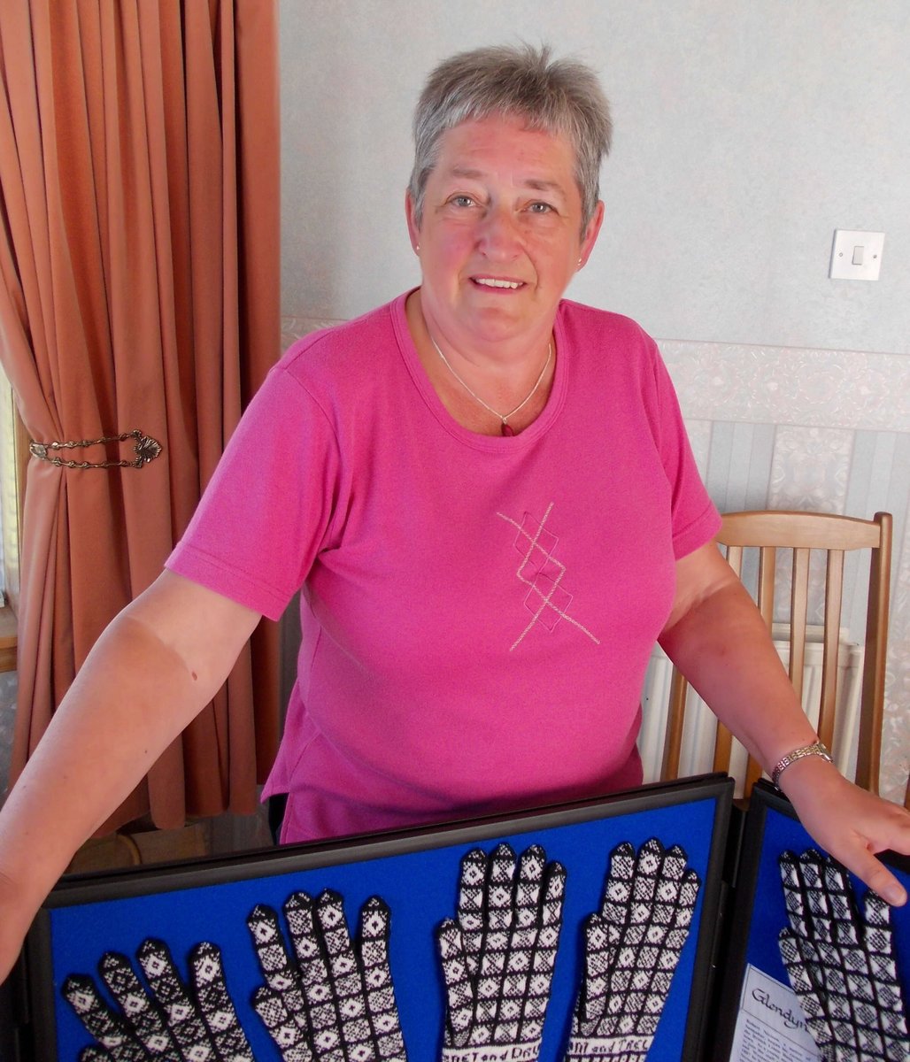 For today's post ahead of our #OnlineExhibition launch, we're sharing an interview with May MacCormack! Appearing in a BBC article, May is an expert on the history of Sanquhar knitting, travelling to America as part of the ‘Smithsonian Folk Life Festival’! edin.ac/3Uy0gIY