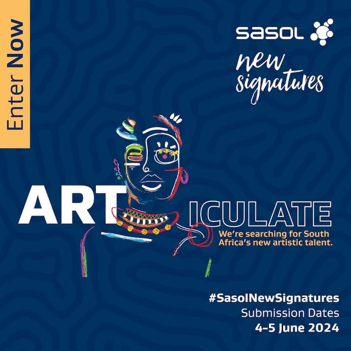 Call for entries | We are searching for South Africa’s new artistic talent in the 2024 #SasolNewSignatures art competition. Submission dates are 4 -5 June 2024. Find all the details and entry forms here sasolsignatures.co.za.  winner gets R100 000. Please tag an emergingartist.