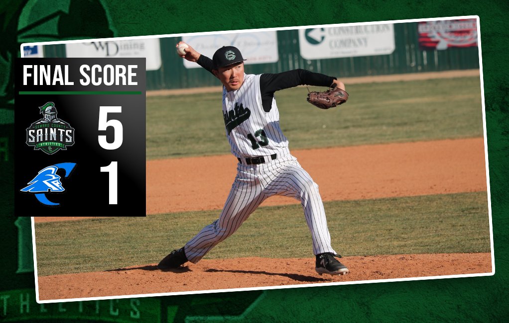 BB | Final Game 1 vs. Colby Saints Win! Seward County holds the Trojans to four hits while outscoring them 5-1 to grab game one of the series