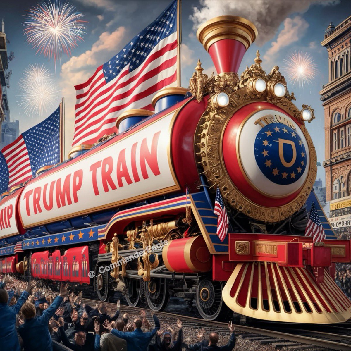 TRUMPIN’ THURSDAY TRAIN! ALL ABOARD!!! 🚂 💨 🚂 💨 🚂 💨 💨 PLEASE REPOST AND FOLLOW BACK ALL PATRIOTS! 🇺🇸🇺🇸🇺🇸 DROP YOUR HANDLES!!! @@@ GROW TOGETHER!!! 💪💪💪 PRAY FOR TRUMP 🙏🏻🙏🏻🙏🏻 GOD BLESS THE USA 🇺🇸🇺🇸🇺🇸 LET’S GO!!! 🔥🔥🔥 #PatriotsUnite