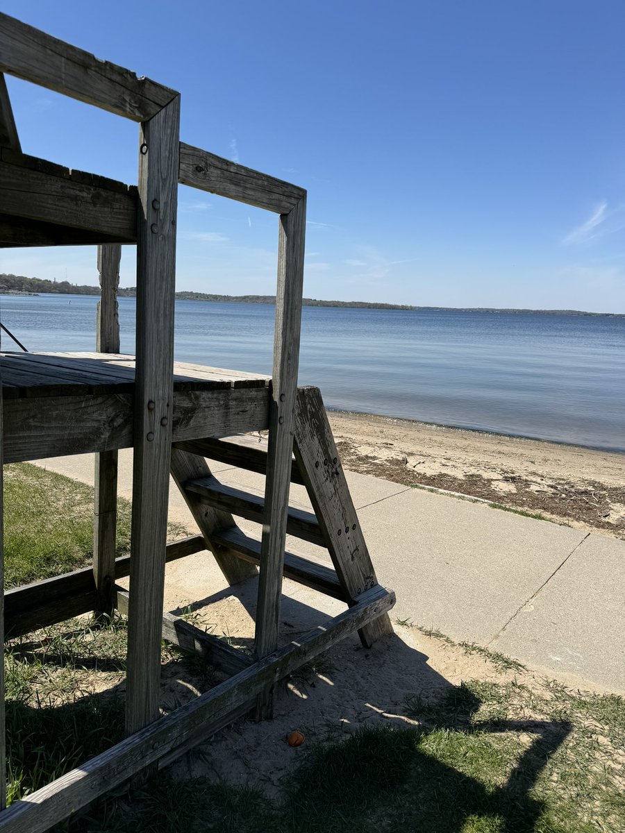 A State Capitol Building with a beach park and a place called “Cheese Mart” within walking distance? Wisconsin you win.