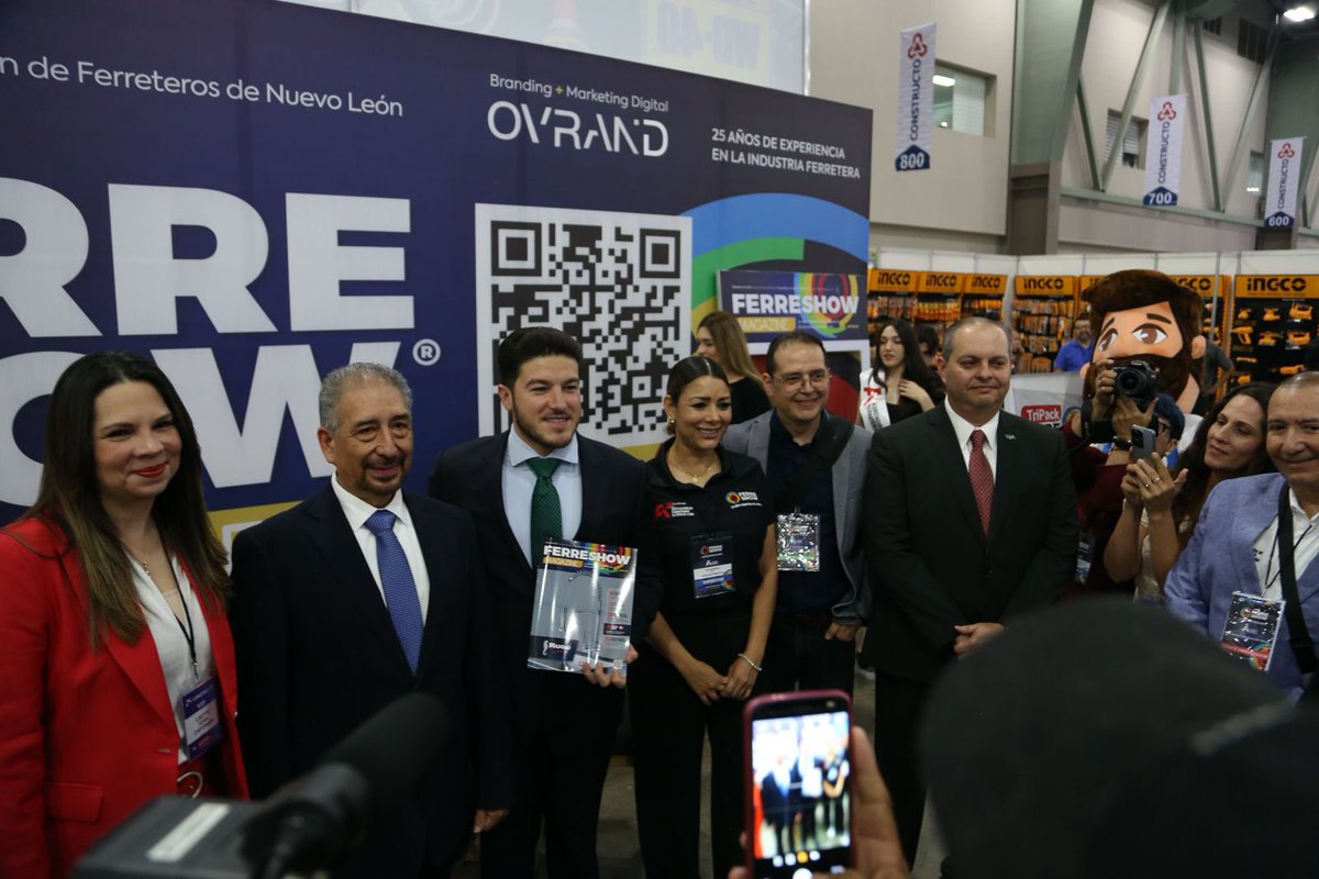 FerreshowMX's tweet photo. ¡Así fue el gran arranque de FerreShow 2024!

¡Te esperamos hoy y mañana para vivir la emoción de FerreShow, la Expo Ferretera del Norte! No te pierdas la oportunidad de explorar las últimas tendencias y conectar con los líderes de la industria.

¡Visítanos! https://t.co/4eRO9KESVj