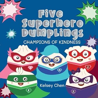 New Release! 💥💥
Five Superhero Dumplings Champions of Kindness (Five Little Dumplings)
amzn.to/4dfHQEo
 #amazonaffiliate #paidlink