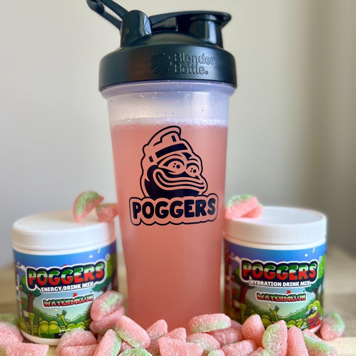 Introducing the newest addition to the POGGERS® flavor family, WATERMELON! 🍉

Get it today, in ENERGY ⚡️, HYDRATION 💦, or BOTH. 😋

LIMITED SUPPLY! 🏃‍♂️💨 Use code 'POGGERS' at checkout. poggerslifestyle.com/collections/fr…. 🛒