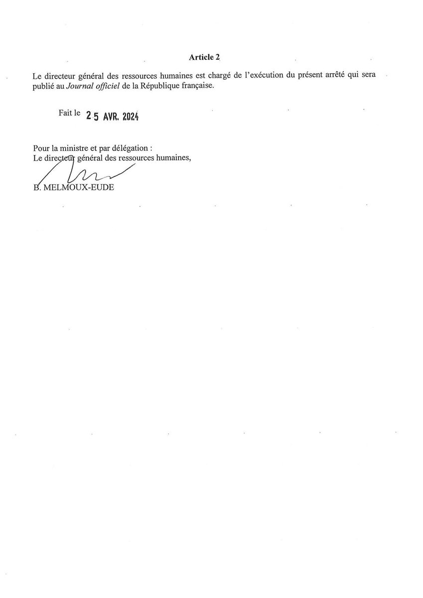 DumontUnjf's tweet photo. Arrêté du 25 avril 2024 portant nomination de la présidente du jury du concours national d’agrégation pour le recrutement de professeurs des universités dans la discipline droit public https://t.co/d6h89MQChk
