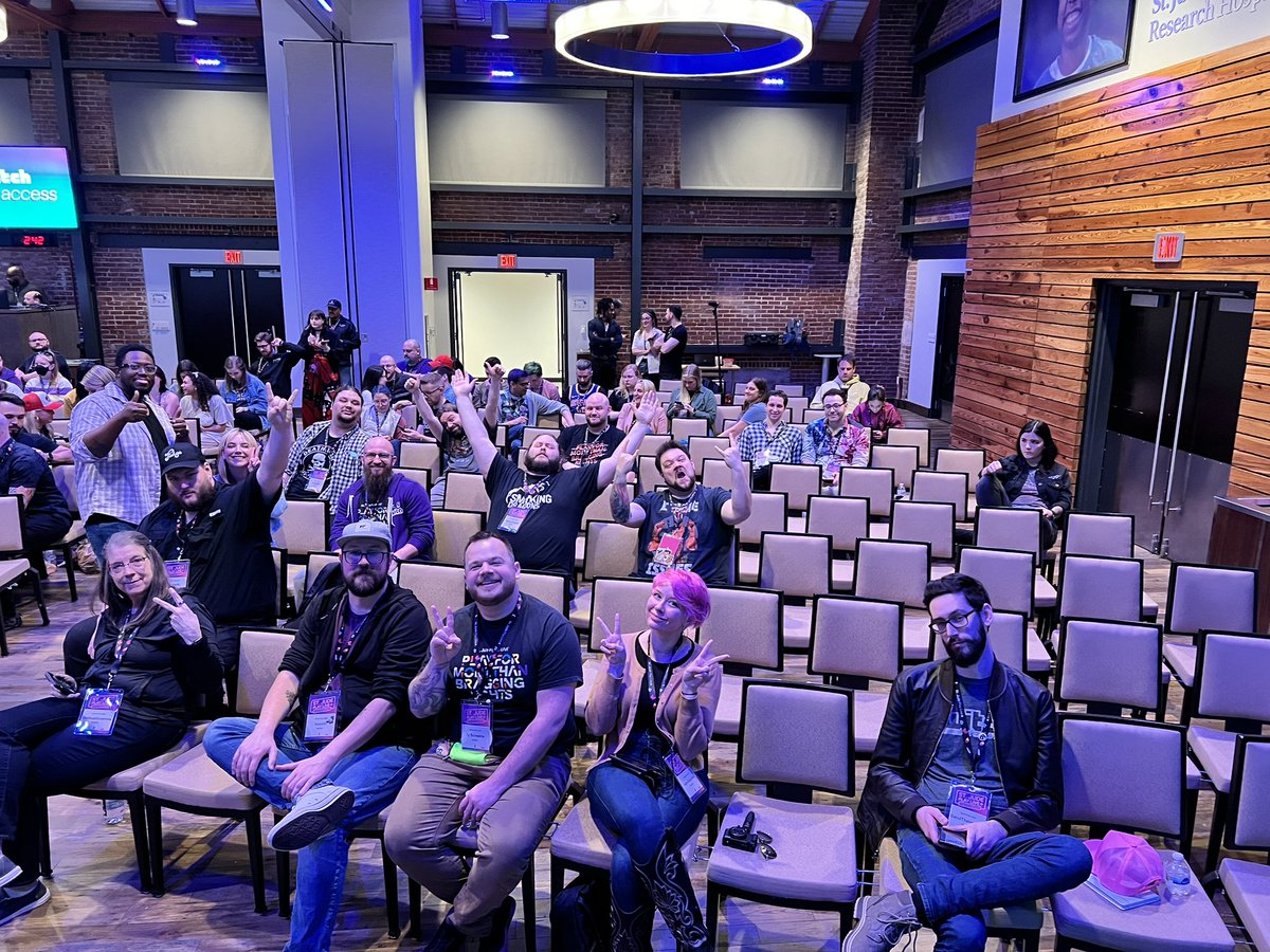 LET’S PLAY FIND THE STREAMER! Such an epic live audience for @Twitch’s Public Access stream! Thank you to @StJudePLAYLIVE & @GCXEvent for bringing us all out for such a great cause! #bleedpurple #StJudePLAYLIVE