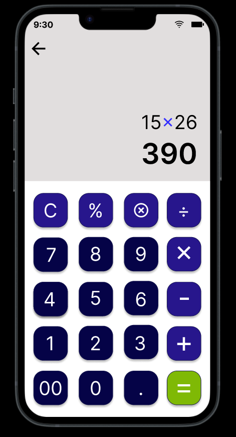 Day 7/100: a calculator UI, light and dark mode. I really hope i'm improving🙏
#dailyui #100daysofUI #uiuxdesign